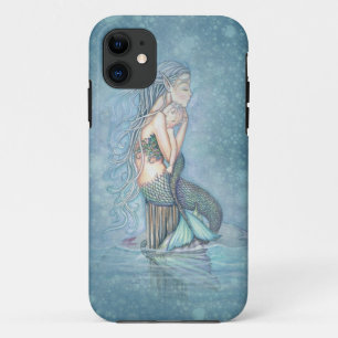 Capas de iphone de Arte Fantástica da Mãe e Bebê
