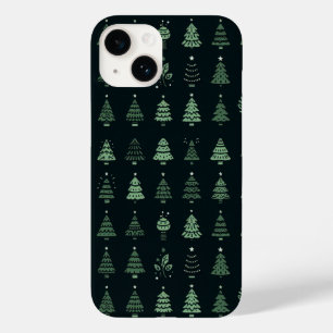 Capas de iphone de Árvore de Natal Festiva/ Trendy