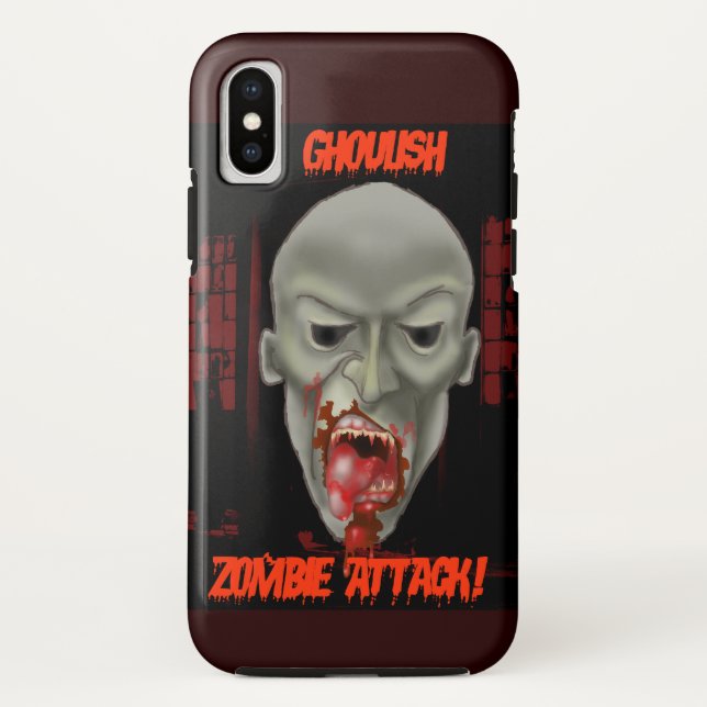 Capas de iphone de Ataque Zombie para Ghoulish (Verso)