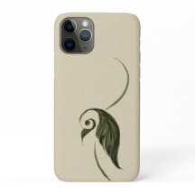 Capas de iphone de aves de folha