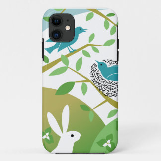 Capas de iphone de aves e coelhos