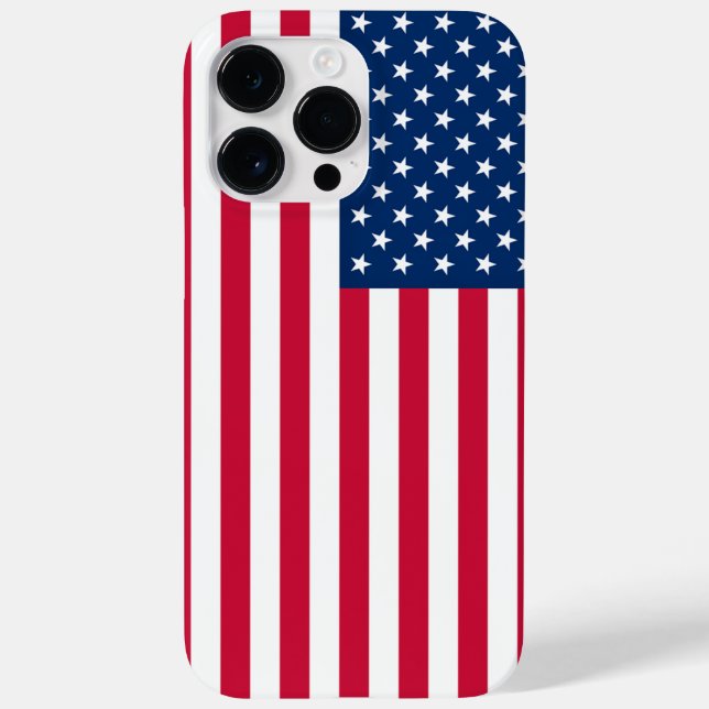 Capas de iphone de bandeira americana (Verso)