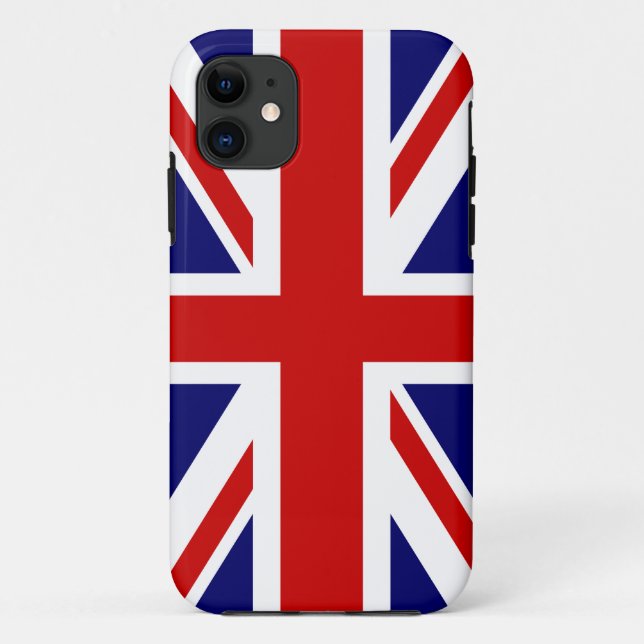 Capas de iphone de bandeira britânica | Union Jack (Verso)