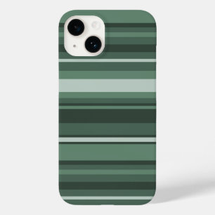 Capas de iphone de caixa-mate das faixas verdes de