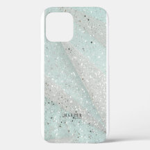 Capas de iphone de caixa-mate do nome personalizad
