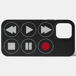 Capas de iphone de caixa-rato de ícones técnicos