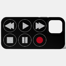 Capas de iphone de caixa-rato de ícones técnicos