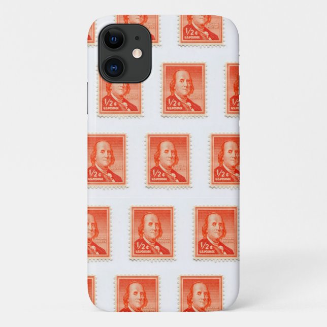 Capas de iphone de Carimbo dos Estados Unidos (Verso)