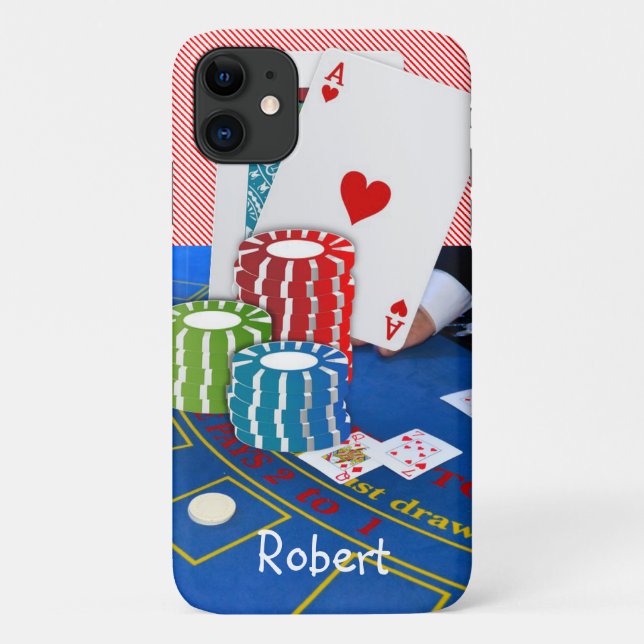 Capas de iphone de Cartões Ace (Verso)