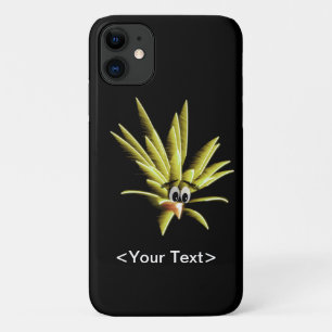 Capas de iphone de casaco de aves amadas, amarela,