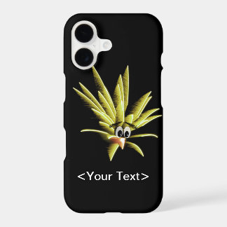 Capas de iphone de casaco de aves amadas, amarela,