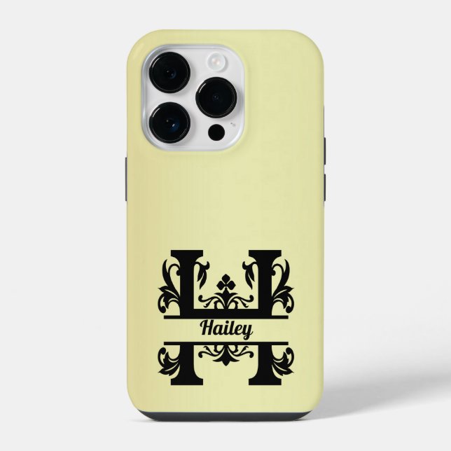 Capas de iphone de casaco de Hailey Split Monogram (Verso)