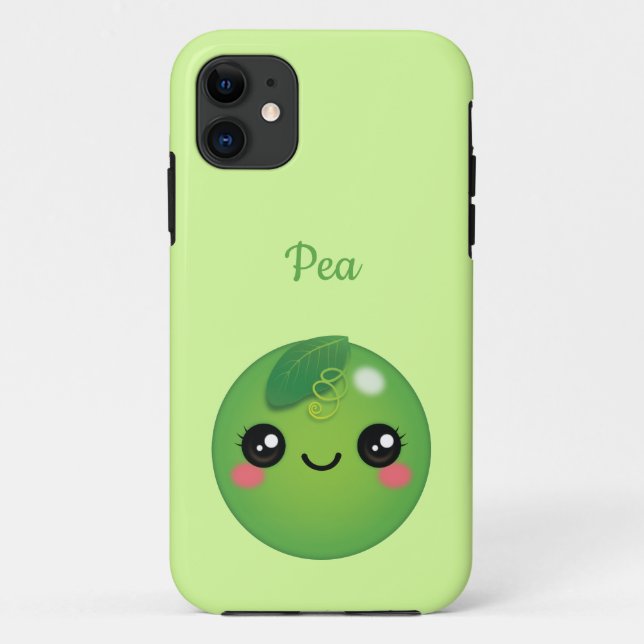 Capas de iphone de Casaco de Pea de Kawaii (Verso)