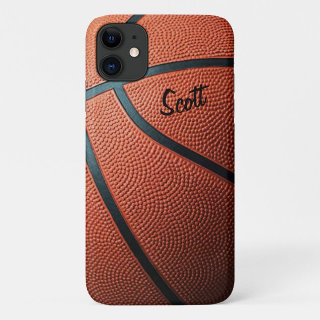 Capas de iphone de Casaco Pessoal de Basquete (Verso)