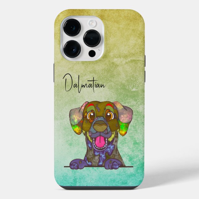 Capas de iphone de Casal de Cara Feia Dalmática (Verso)