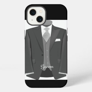 Capas de iphone de Casamento Tuxedo Groom