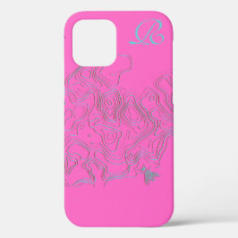 Capas de iphone de Casca-Mate de Abelhas Rosa-Chic