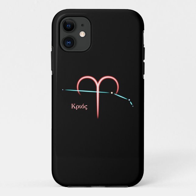 Capas de iphone de Cascata da Constelação Zodiac A (Verso)