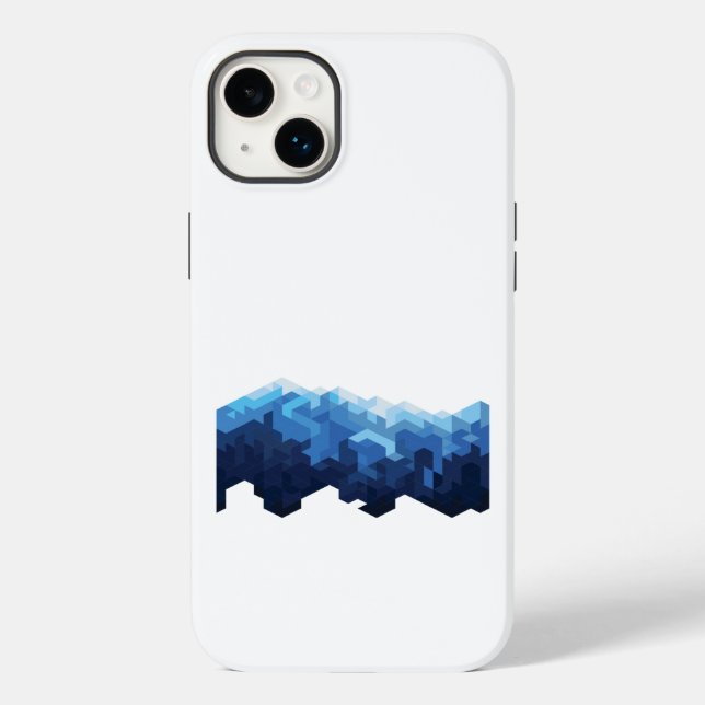 Capas de iphone de Cascata da Montanha de Neve (Verso)