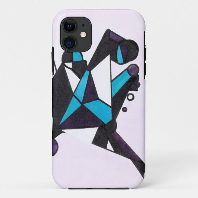 Capas de iphone de Cascata Furada Teal (Verso)