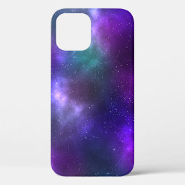 Capas de iphone de Cascata Roxo-Galáxia Nebula