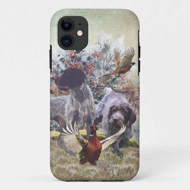 Capas de iphone de Casos de Mate de Ponteiro Wireh (Verso)
