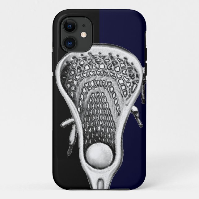 Capas de iphone De Casos Esportivos De Lacrosse (Verso)
