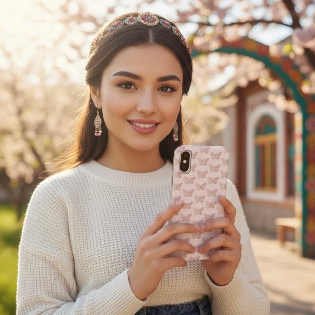 Capas de iphone De Casquilho De Borboleta (Criador carregado)