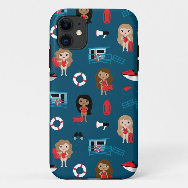 Capas de iphone De Casquilho De Lifeguard (Verso)