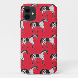 Capas de iphone de Cavalo Vermelho inspirado na Gr