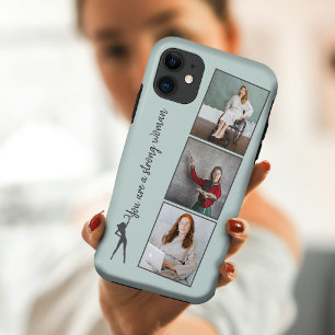 Capas de iphone de Colagem de Fotos Fortes Persona