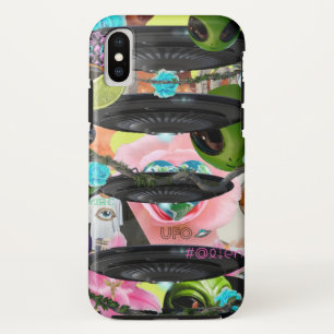 capas de iphone de Colagem Estética da alienígena