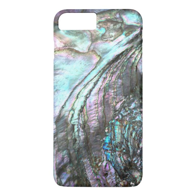 Capas de iphone de concha de Abalone. Único e norm (Verso)
