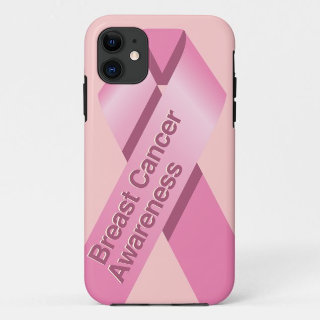 Capas de iphone de Consciência do Cancer da Mama (Verso)
