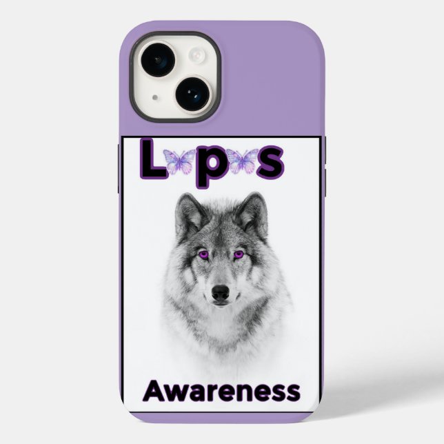 Capas de iphone de Consciência do Lupus (Verso)