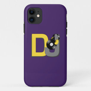 Capas de iphone de cores personalizada do DJ