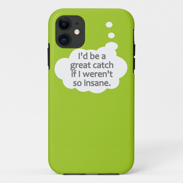Capas de iphone de cores personalizada insensata (Verso)