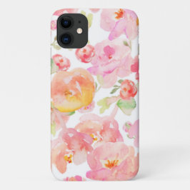 capas de iphone de Design Floral Rosa