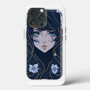 capas de iphone de detalhes intrincada da anime