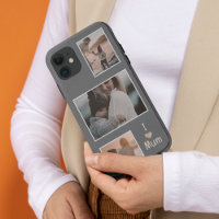 Capas de iphone de Dia de as mães de três fotos