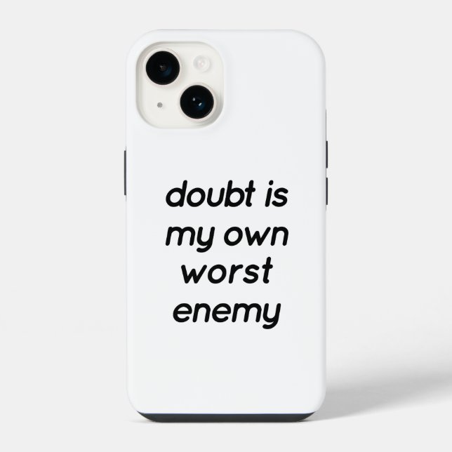 Capas de iphone de Dúvida (Verso)
