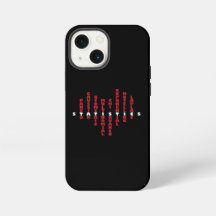 Capas de iphone de estatísticas de amor (cor escur