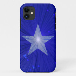 Capas de iphone de Estrela Azul Escura