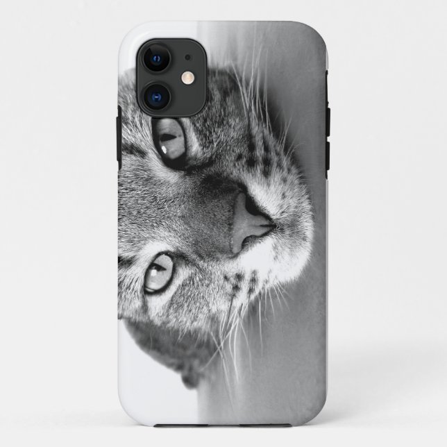 Capas de iphone de fecho do gato (Verso)