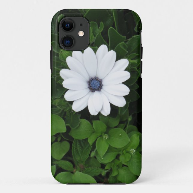 Capas de iphone de Flor Branco (Verso)