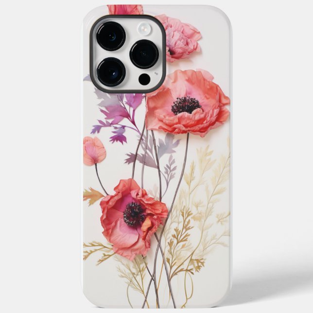 Capas de iphone de flor selvagem, uma espécie, ven (Verso)