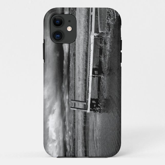 Capas de iphone de Fotografia de Pata de Pesca (Verso)