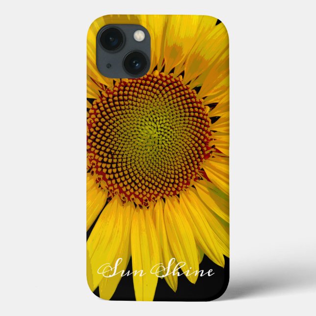Capas de iphone DE FOTOGRAFIA SUNSHINE SUNFLOWER 1 (Verso)