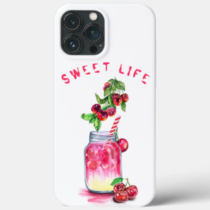 Capas de iphone de Frutas Legal de Sumo de Cereja