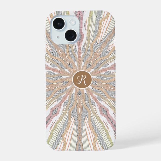 Capas de iphone de gabinete abstrata (Verso)